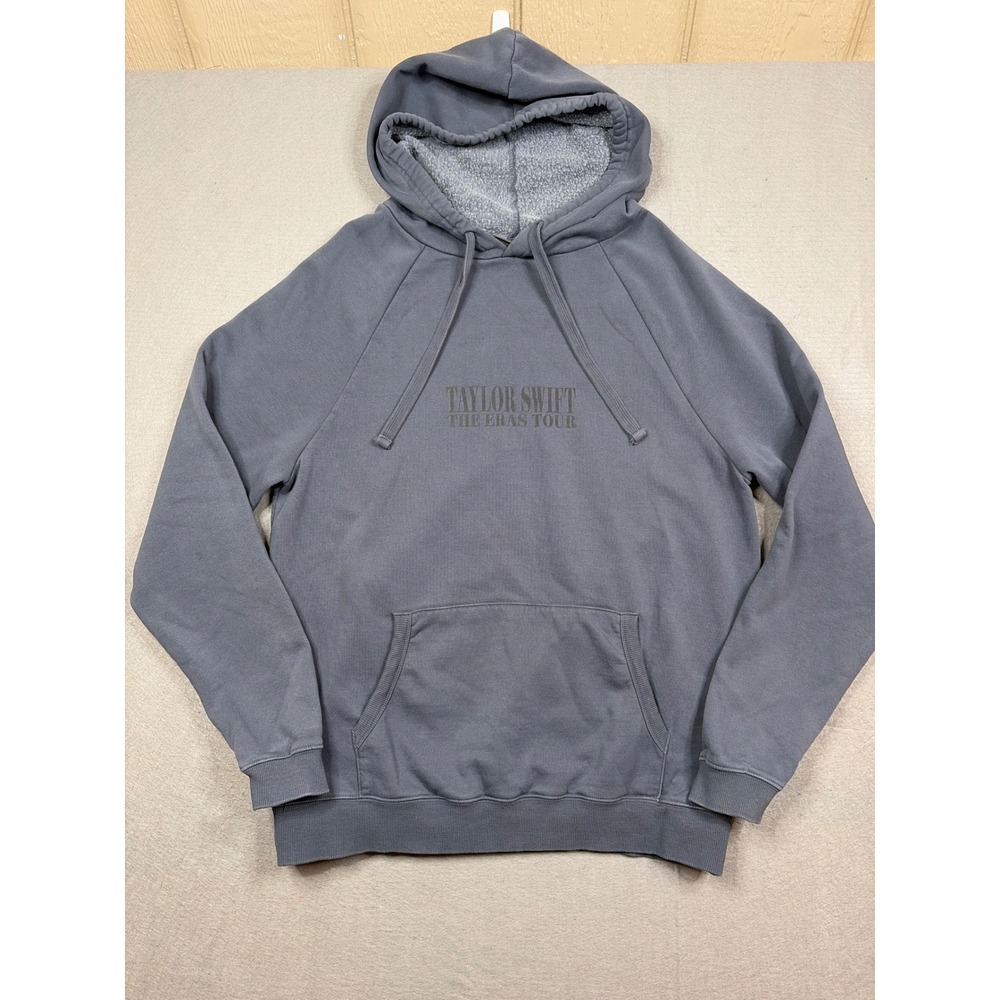 Taylor Swift The Eras Tour 2023 Hoodie Blue Gray Concert Merch Medium